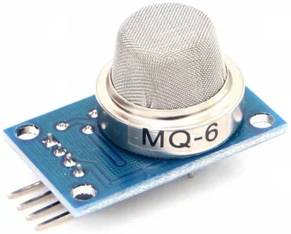 Сұйытылған газ (LPG), пропан және бутанды анықтайтын MQ-6 газ датчигі